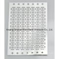 Malla de acero de metal perforado de aluminio recubierto de PVC